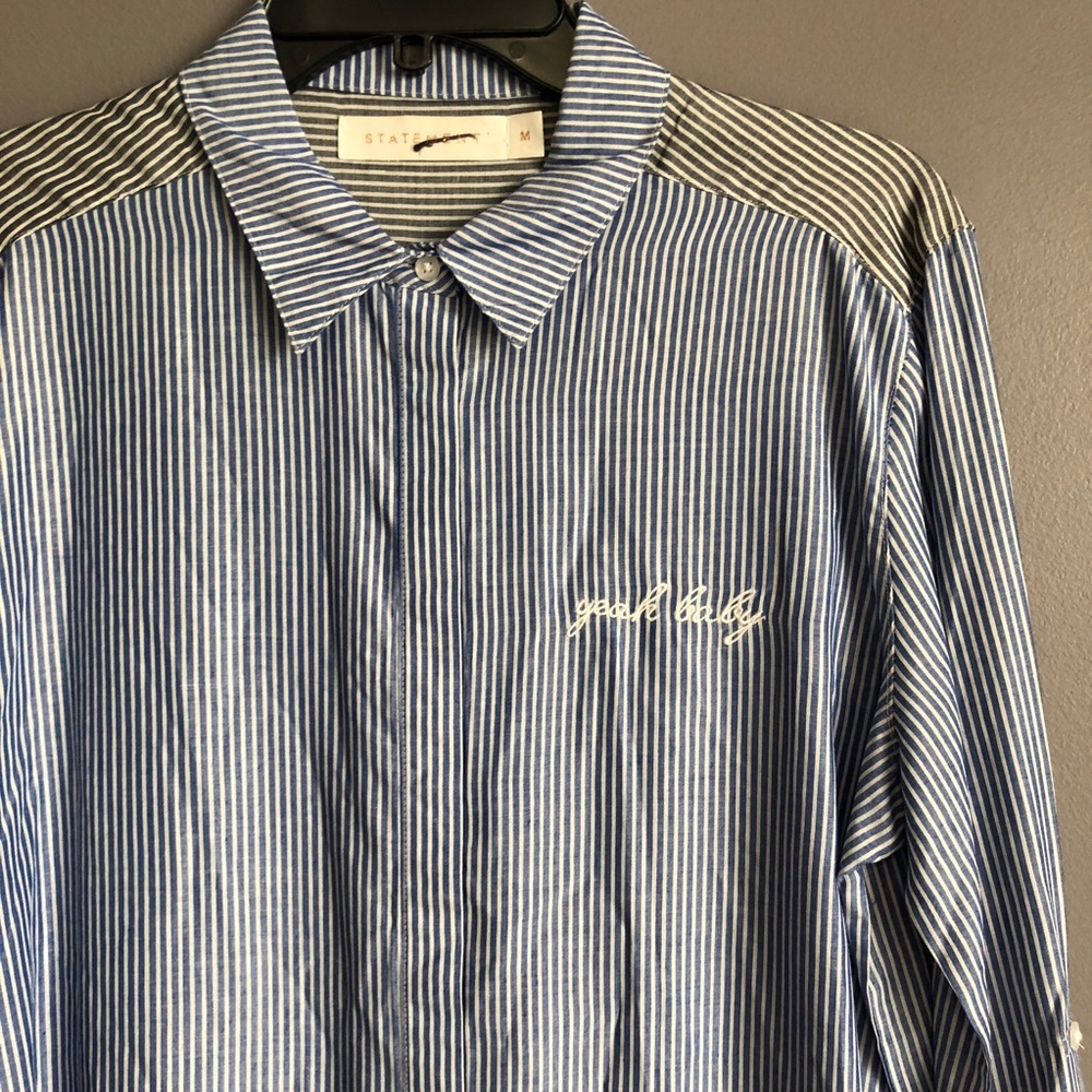 Statement • “Yeah Baby” Button Down - Picture 6 of 7